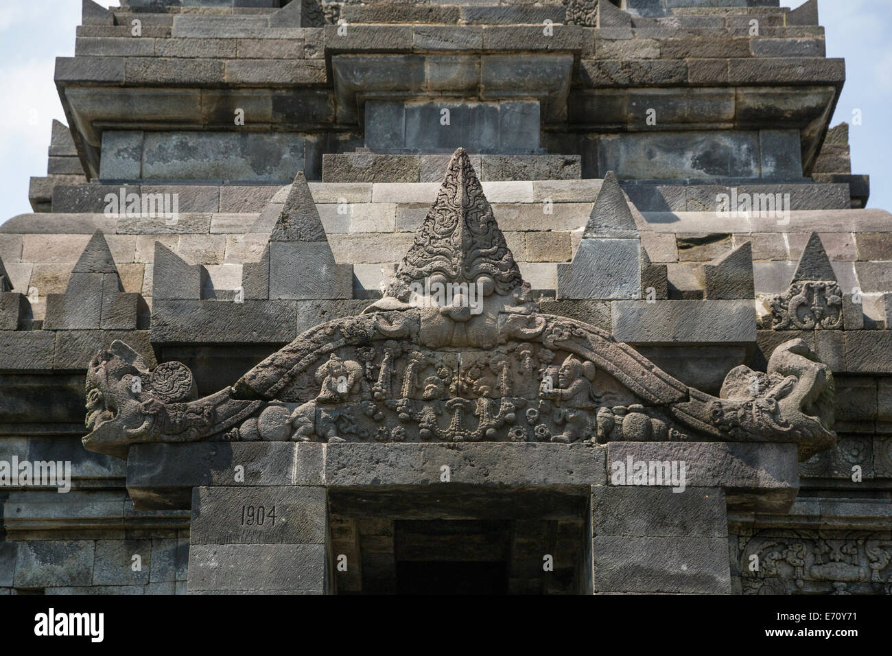 Pawon Java Borobudur, Java, Indonesia. Pawon Buddhist Temple, 8th-9th. century ...