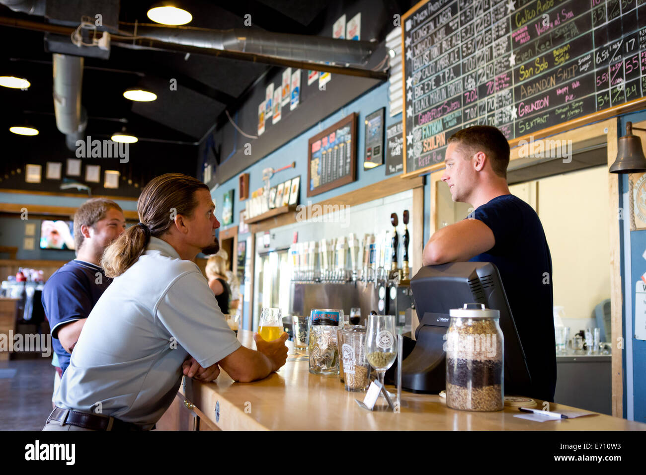 Bar At The Tasting Room Of The Ballast Point Brewing Company