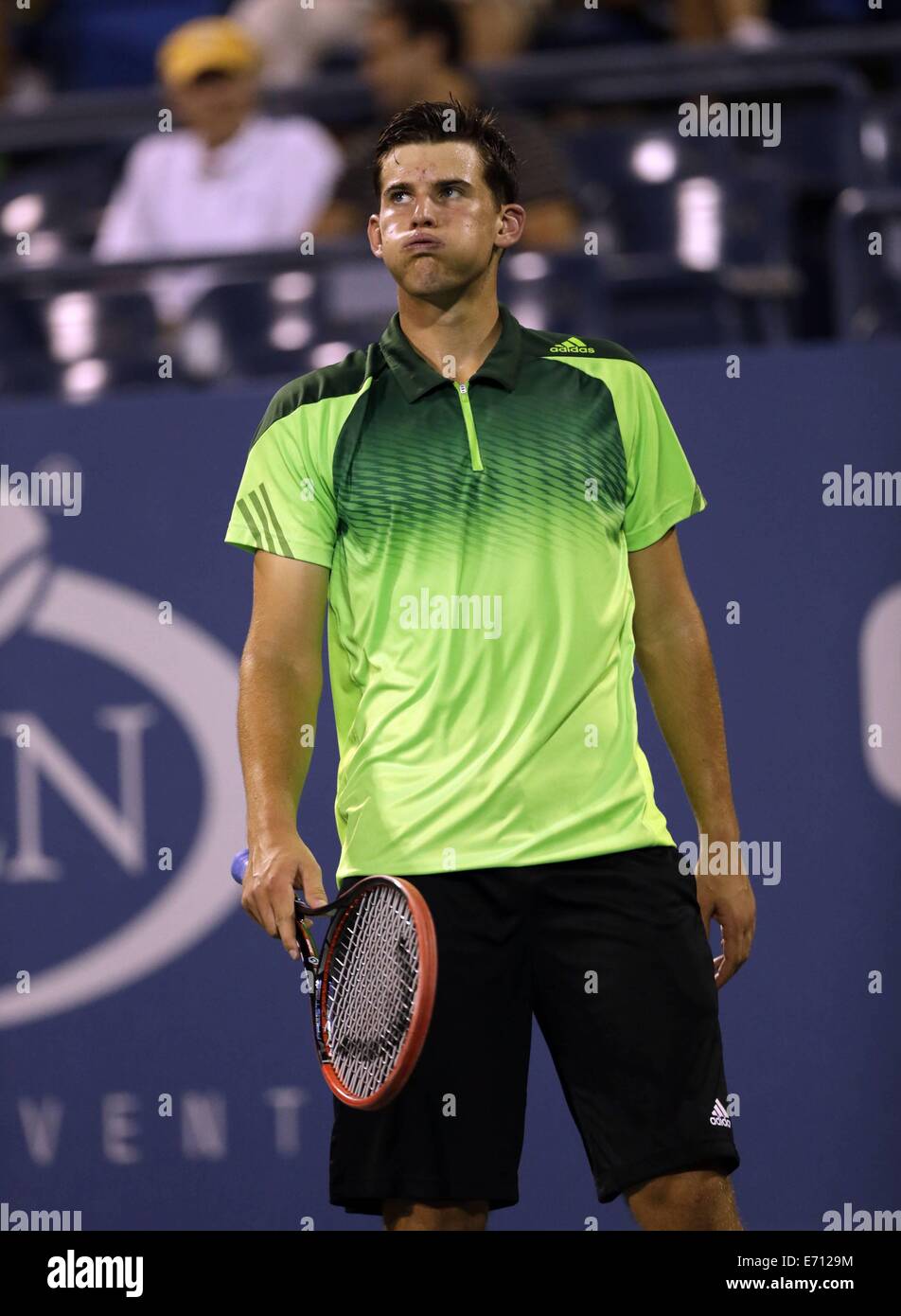 New York, NY, USA. 02nd Sep, 2014. US Open Tennis tournament grand slam.  Dominic Thiem (AUT) Credit: Action Plus Sports/Alamy Live News Stock Photo  - Alamy