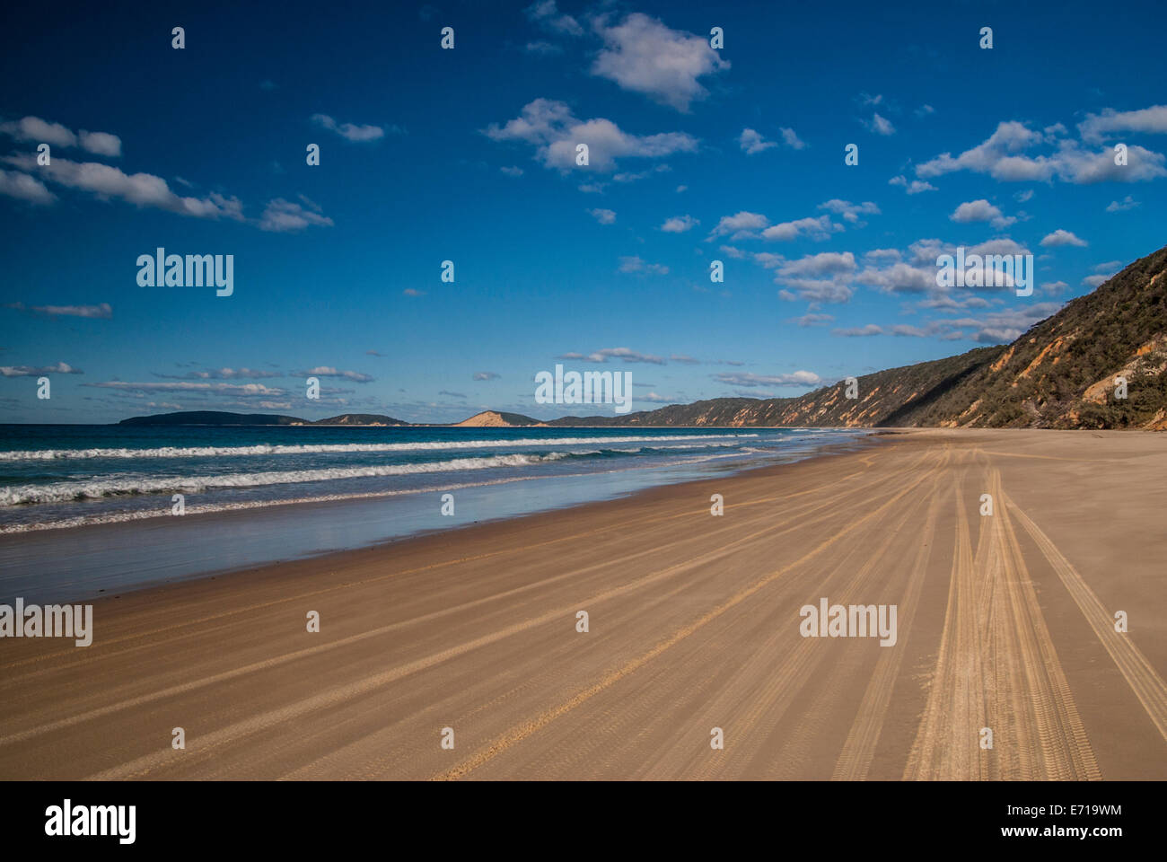 RAINBOW BEACH, QUEENSLAND, AUSTRALIA, WIDE REGION,