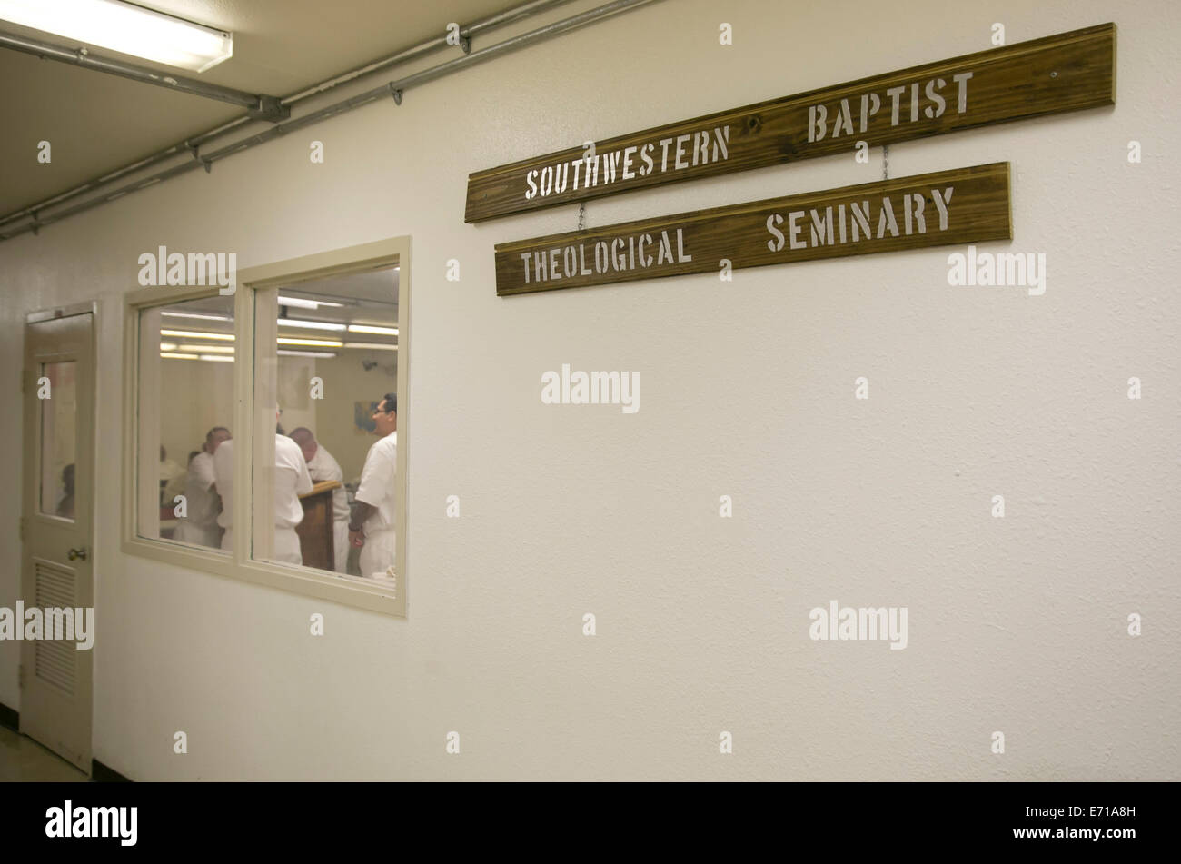 Male inmate students who are enrolled in the Southwestern Baptist ...