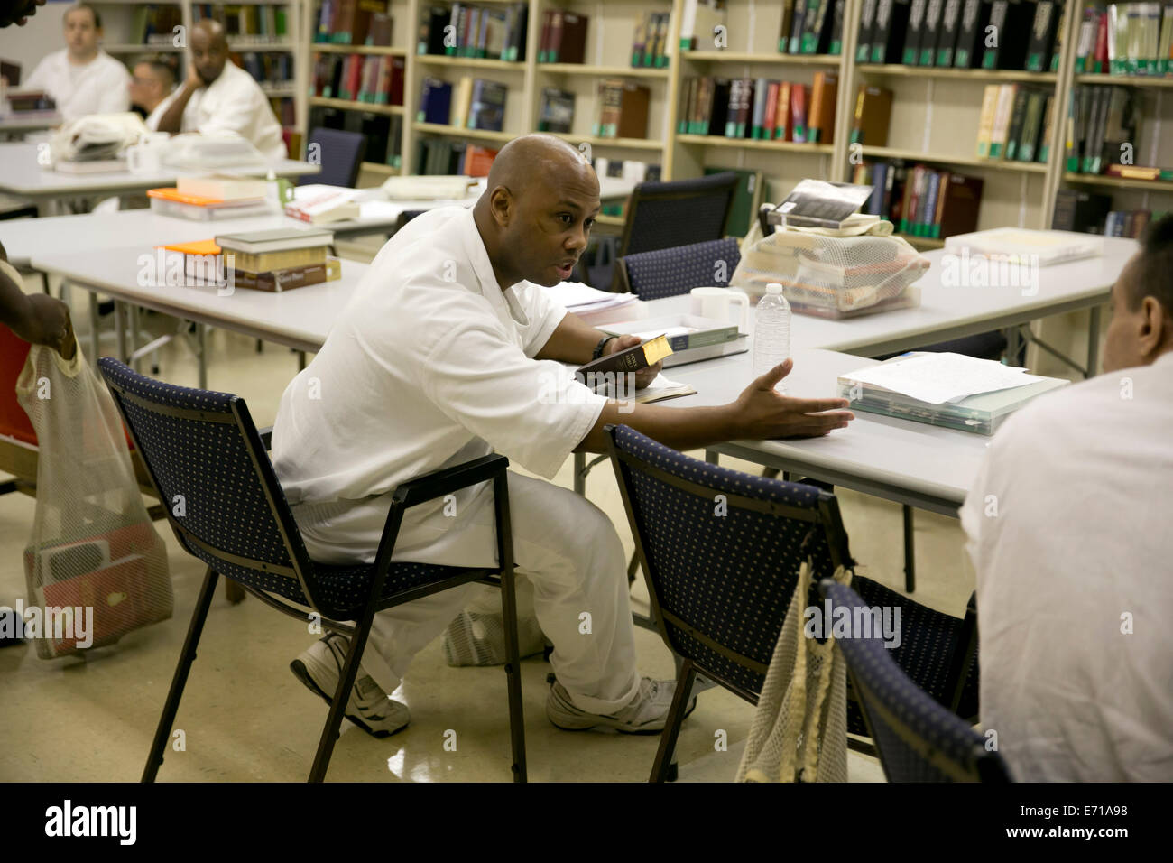 Male inmate students who are enrolled in the Southwestern Baptist ...