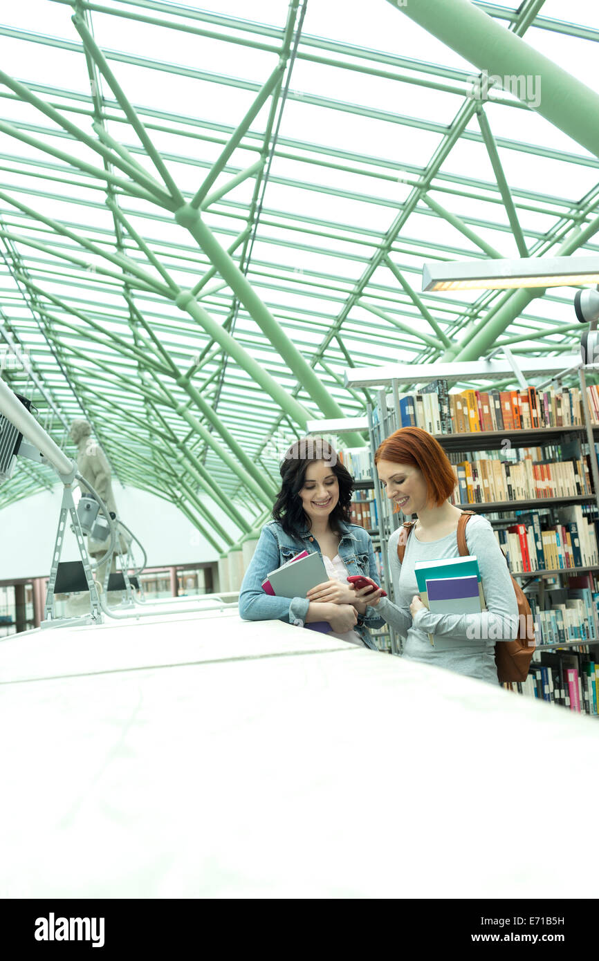 Two students in university hi-res stock photography and images - Alamy