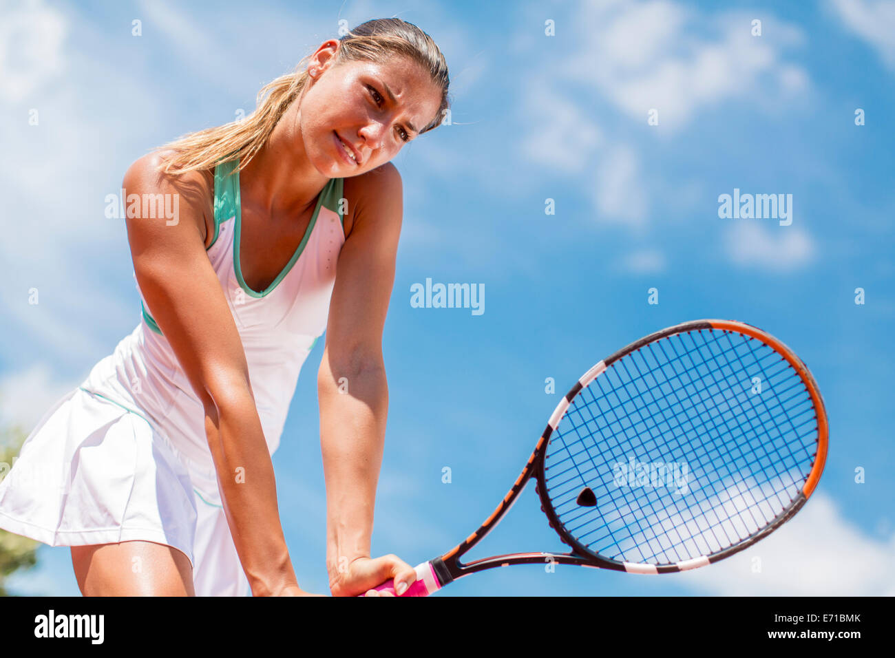 Tennis match girl hi-res stock photography and images - Page 12 - Alamy