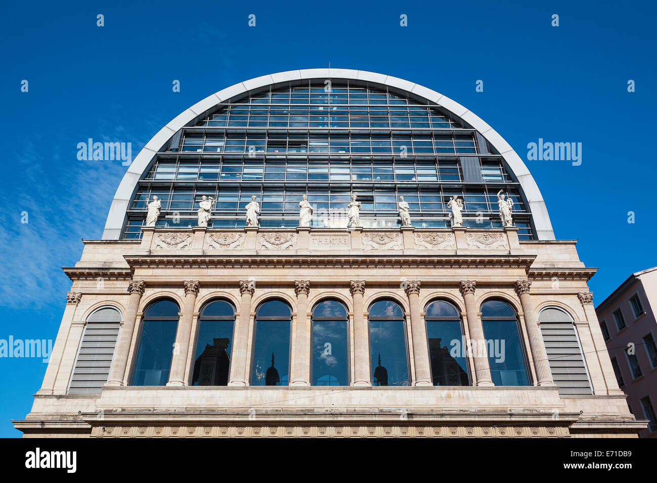 The opera house in Lyon, France Stock Photo Alamy