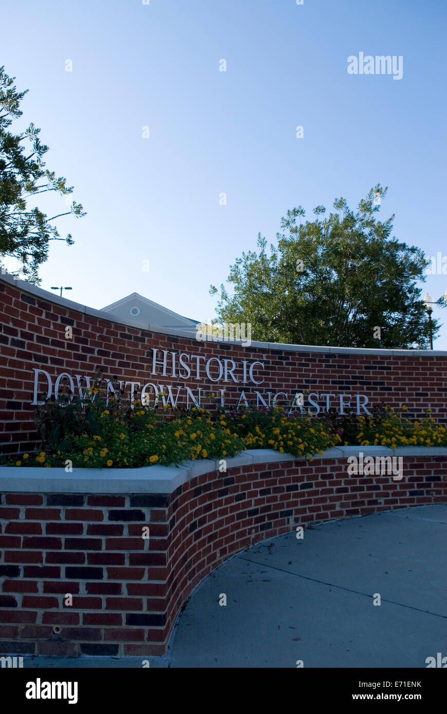 Historic Downtown Lancaster South Carolina USA Stock Photo Alamy