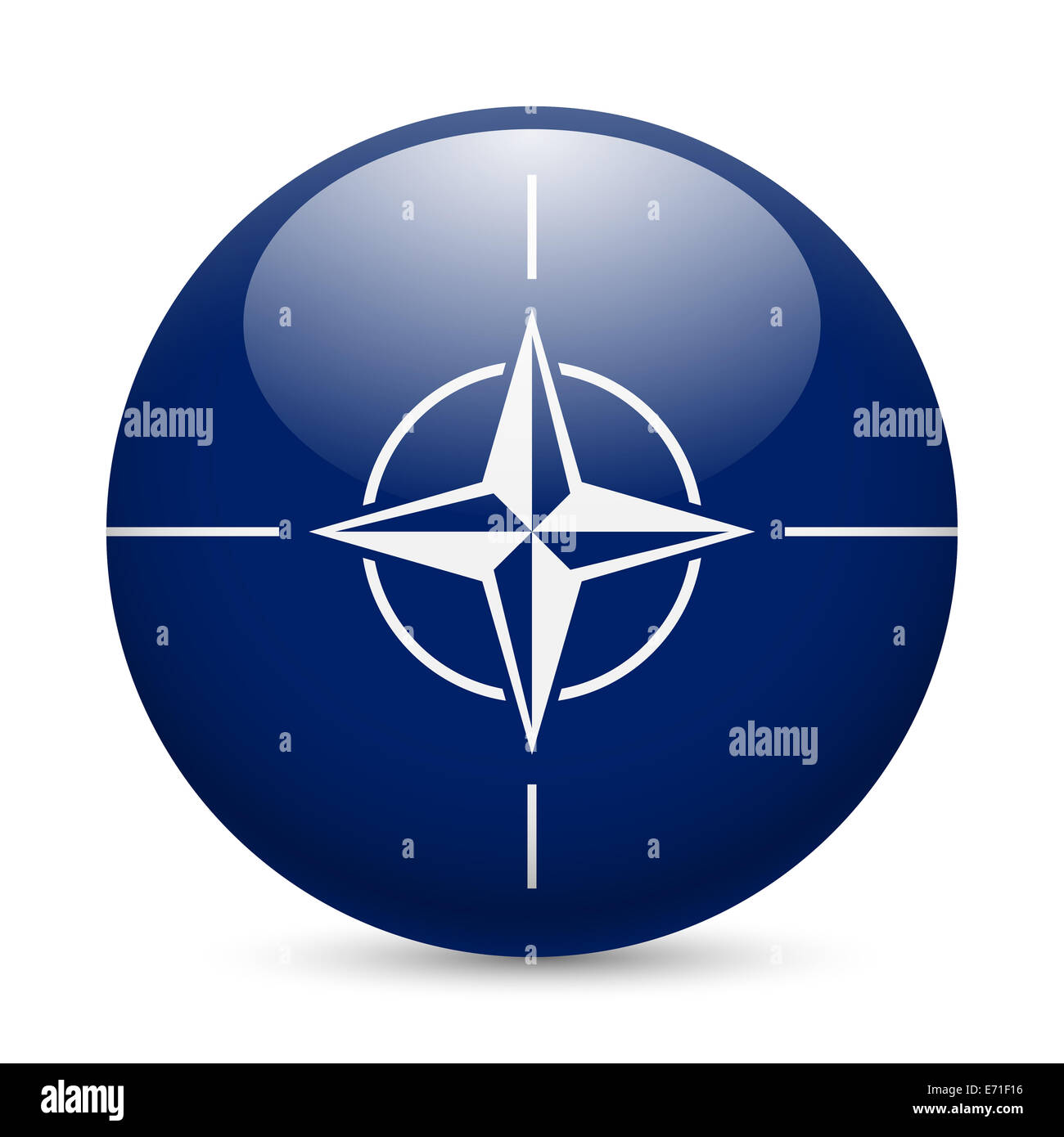 Blue safety flag Cut Out Stock Images & Pictures Alamy