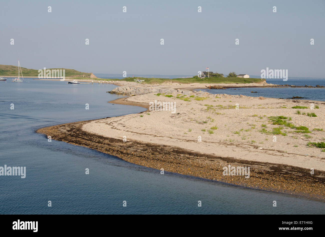 USA, Massachusetts, Elizabeth Islands, Cuttyhunk Island. Rocky 