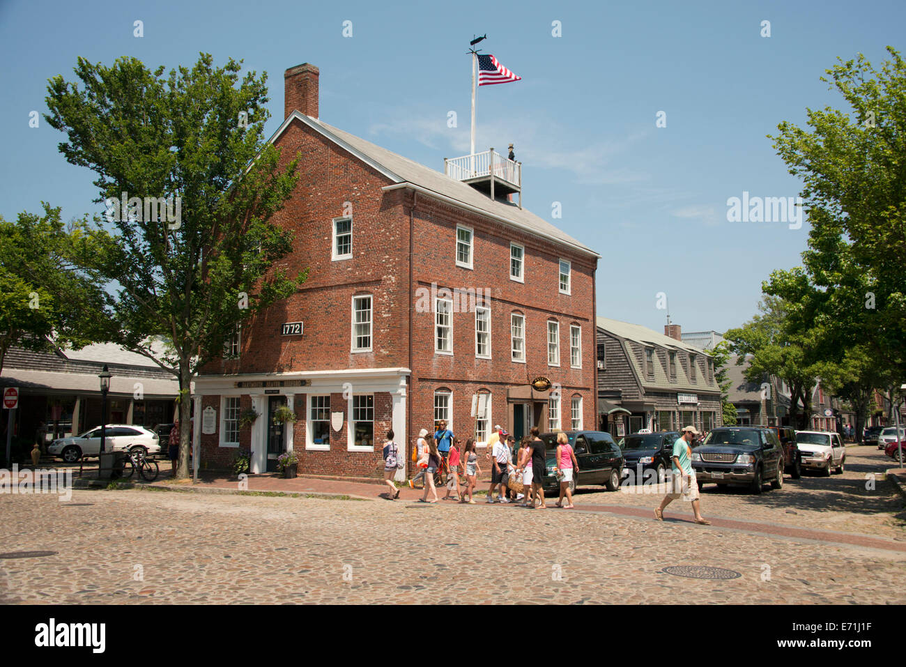 Downtown nantucket hires stock photography and images Alamy