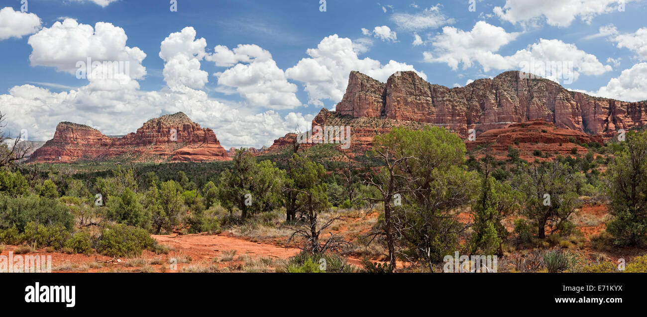 Red Rock State Park is located in a geologically unique area of north central Arizona near Sedona. Stock Photo