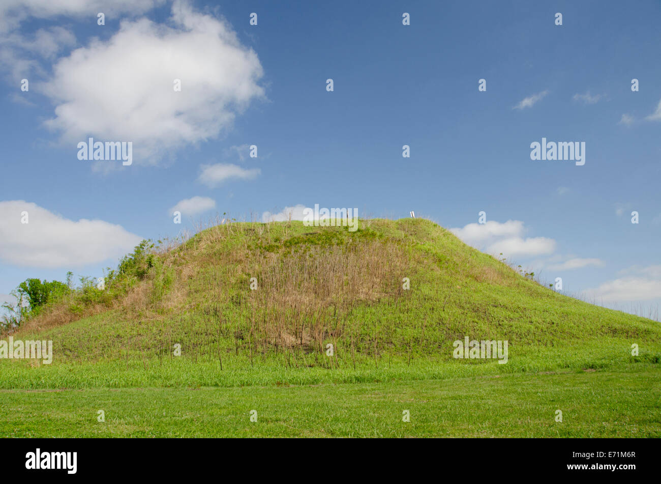 USA, Mississippi, Greenville. Winterville Mounds, a Native American