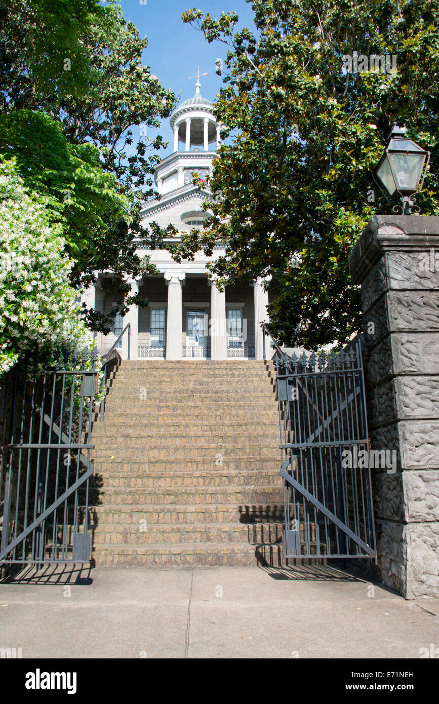 USA, Mississippi, Vicksburg. Old Court House Museum, antebellum
