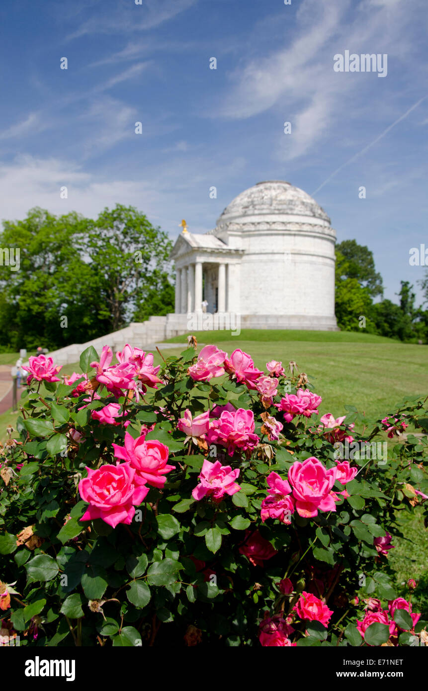 USA, Mississippi, Vicksburg. Vicksburg National Military Park, Illinois