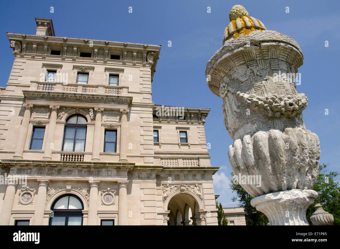 USA, Rhode Island, Newport. Historic Golden Age Newport home, The