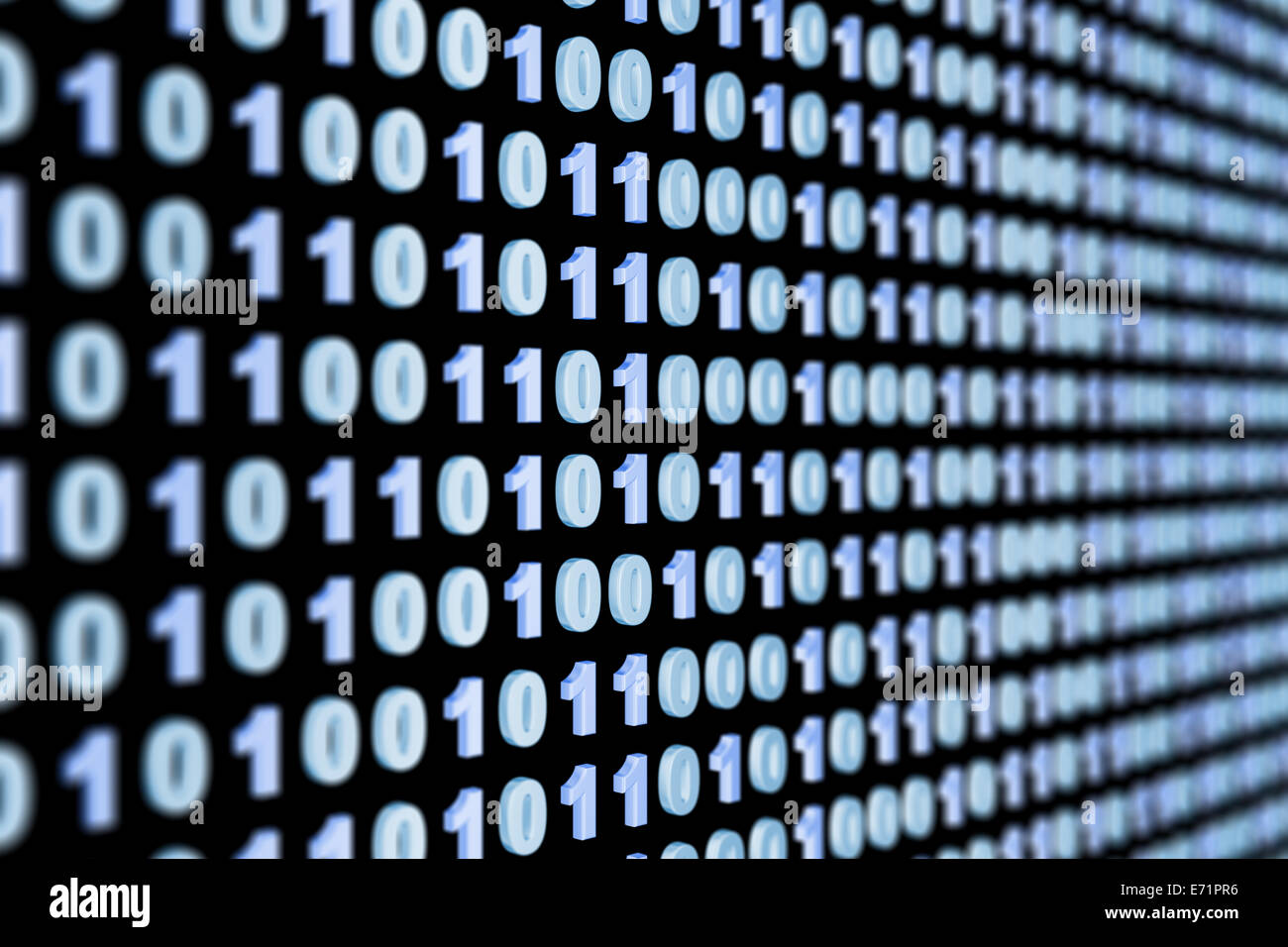 Computer binary numbers hi-res stock photography and images - Alamy
