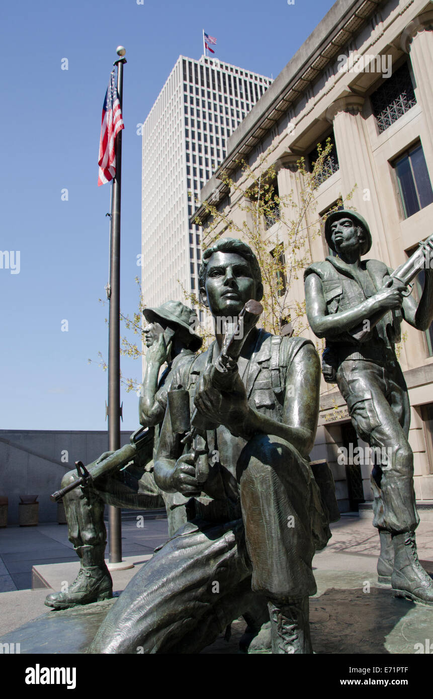 War memorial plaza art statue bronze sculpture monument nashville hi