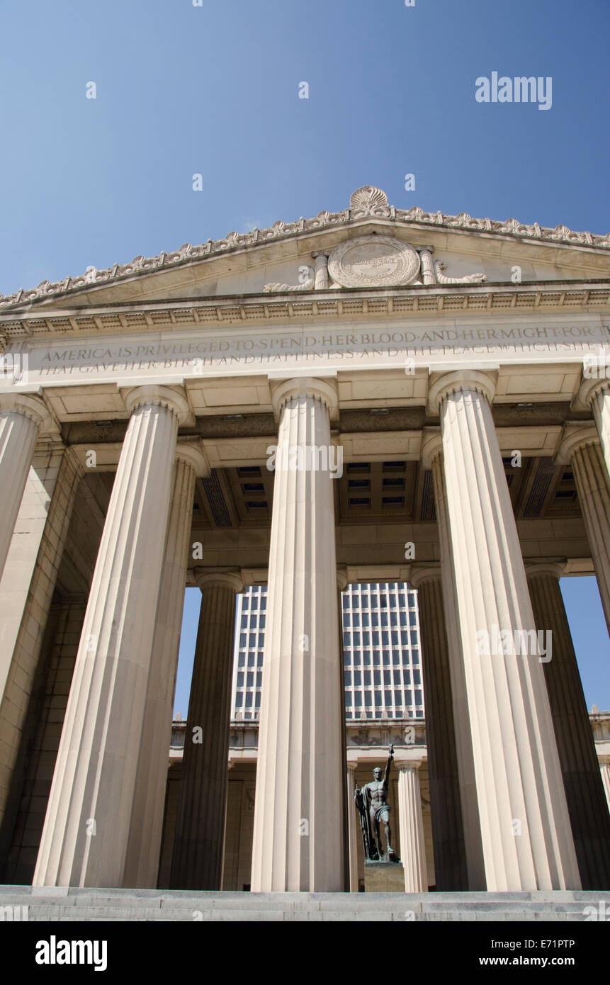 USA, Tennessee, Nashville, Legislative Plaza. Military History Branch