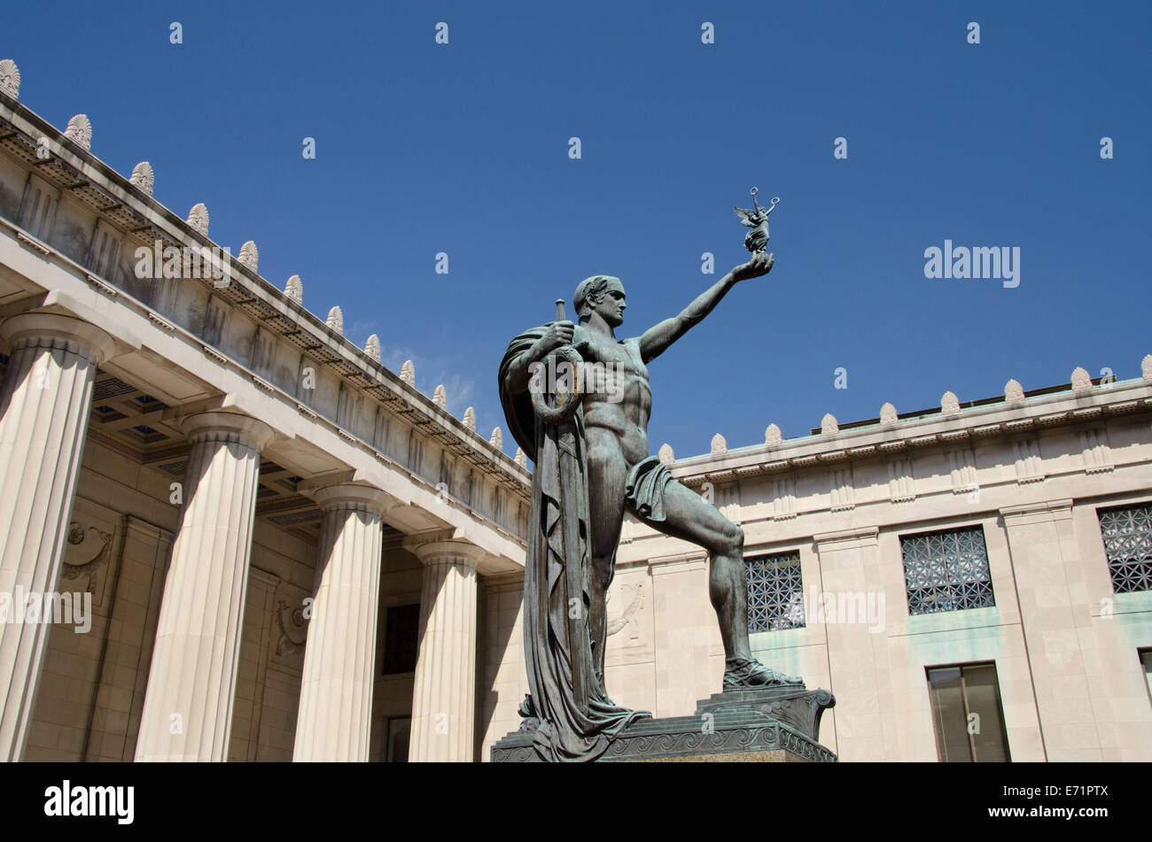 USA, Tennessee, Nashville, Legislative Plaza. Military History Branch