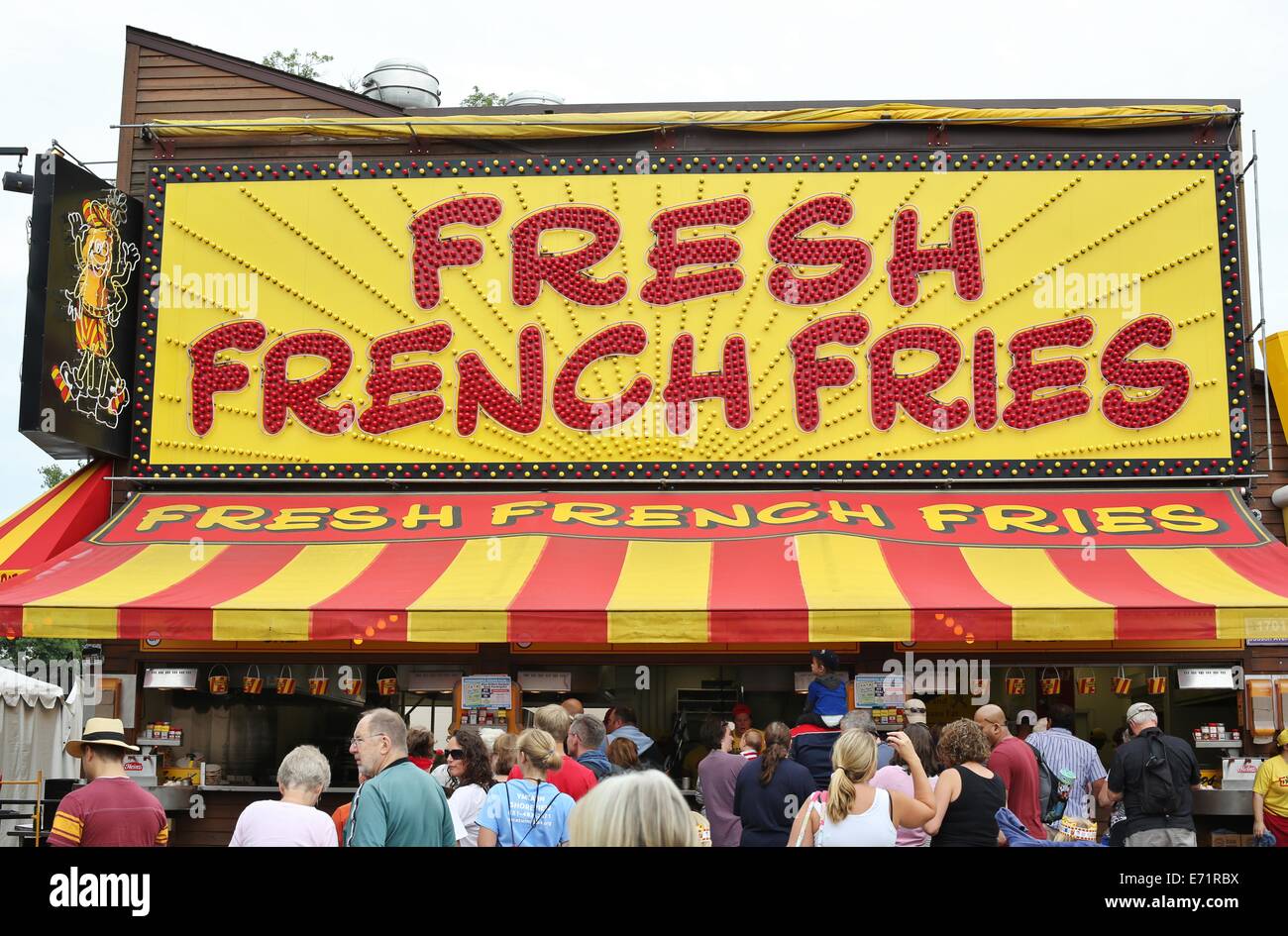 French Fries Stand High Resolution Stock Photography and Images Alamy