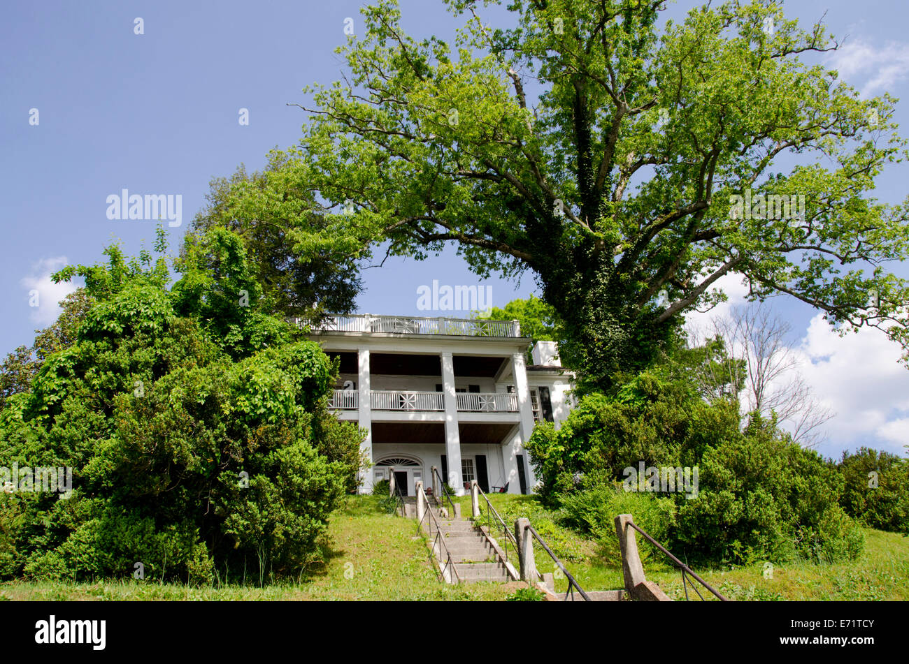 USA, Tennessee, Savannah. Historic Cherry Mansion, National Register of