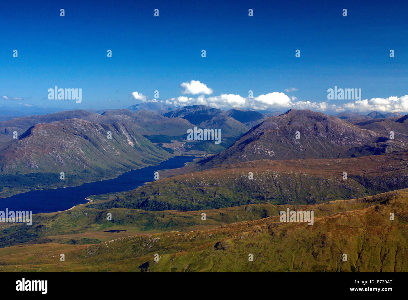 Loch Etive and Glen Etive from the Munro of Ben Cruachan, Argyll & Bute