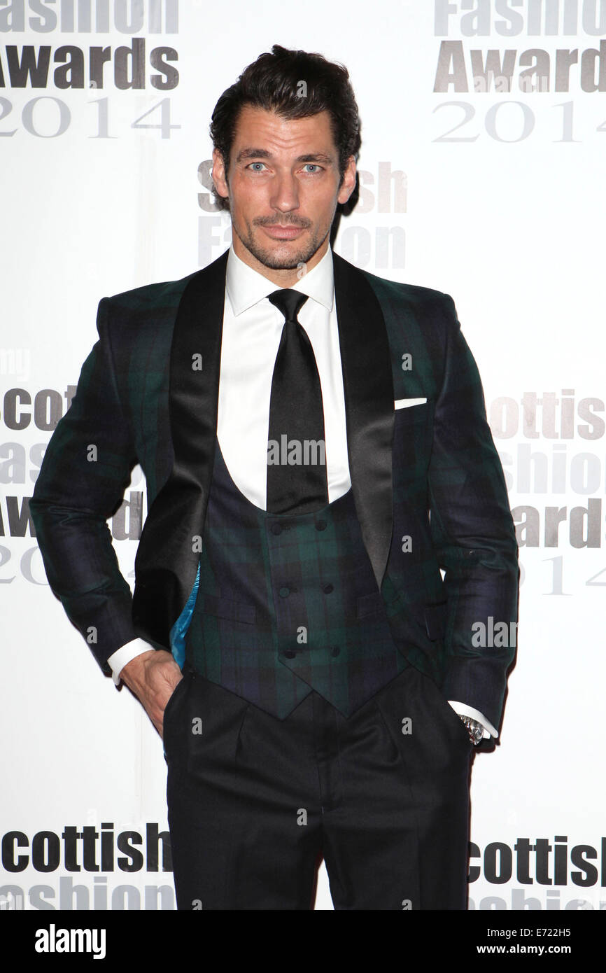 David Gandy arriving for the Scottish Fashion Awards 2014, London. 01/09/2014/picture alliance Stock Photo