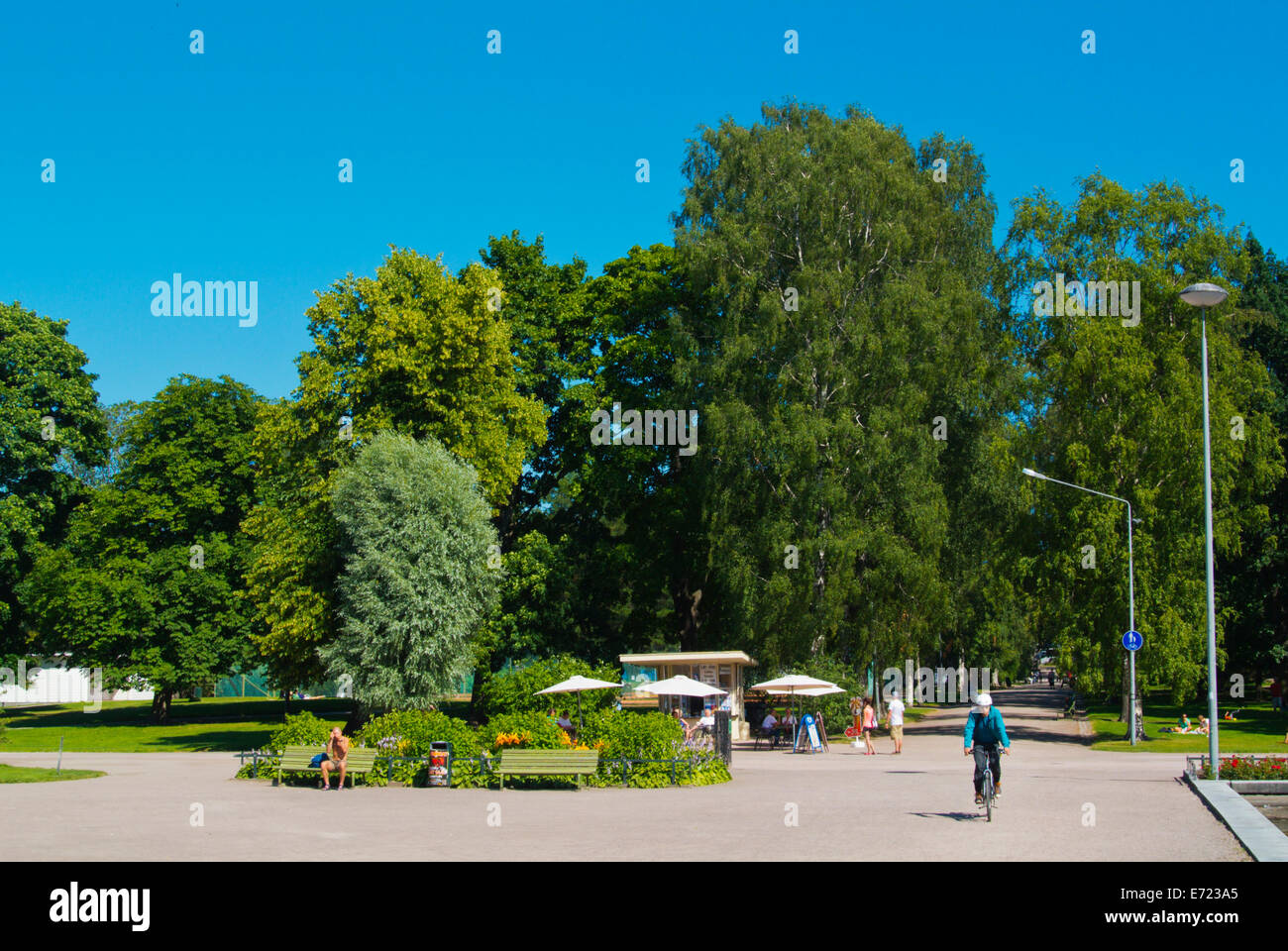 Kaisaniemen puisto, Kaisaniemi park, central Helsinki, Finland, Europe Stock Photo