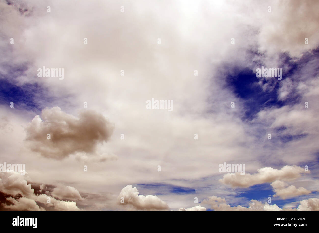 Stormy Clouds and Sky Background Stock Photo - Alamy