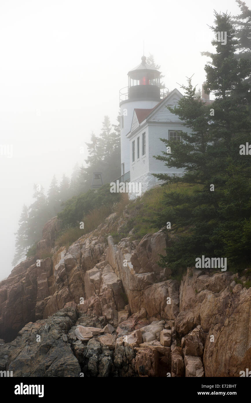 Bass Harbor Head Lighthouse, Acadia National Park, Mount Desert Island