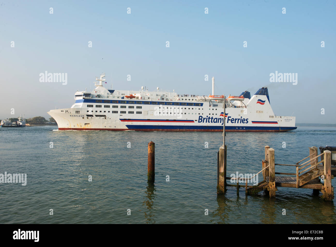 Poole Harbour entrance Stock Photo Alamy
