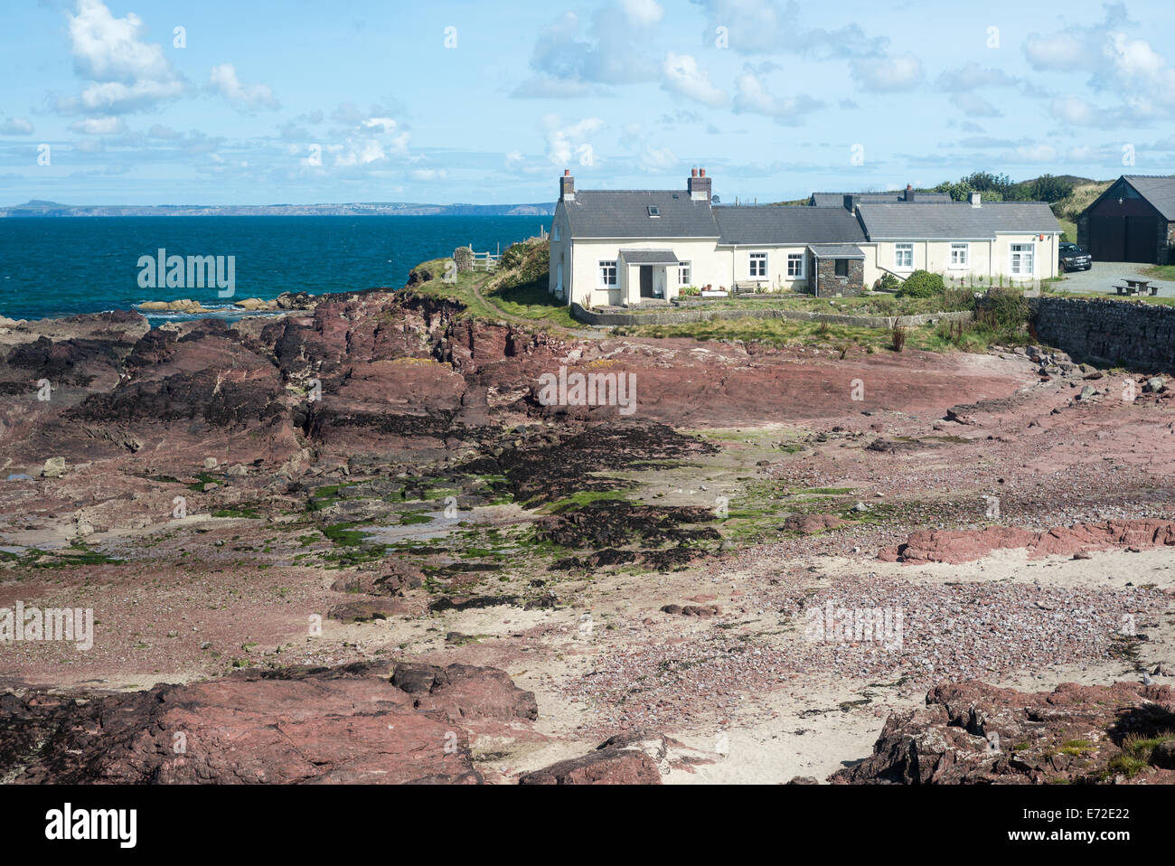 Cliff Cottage, St. Brides, Pembrokeshire, Wales Stock Photo Alamy