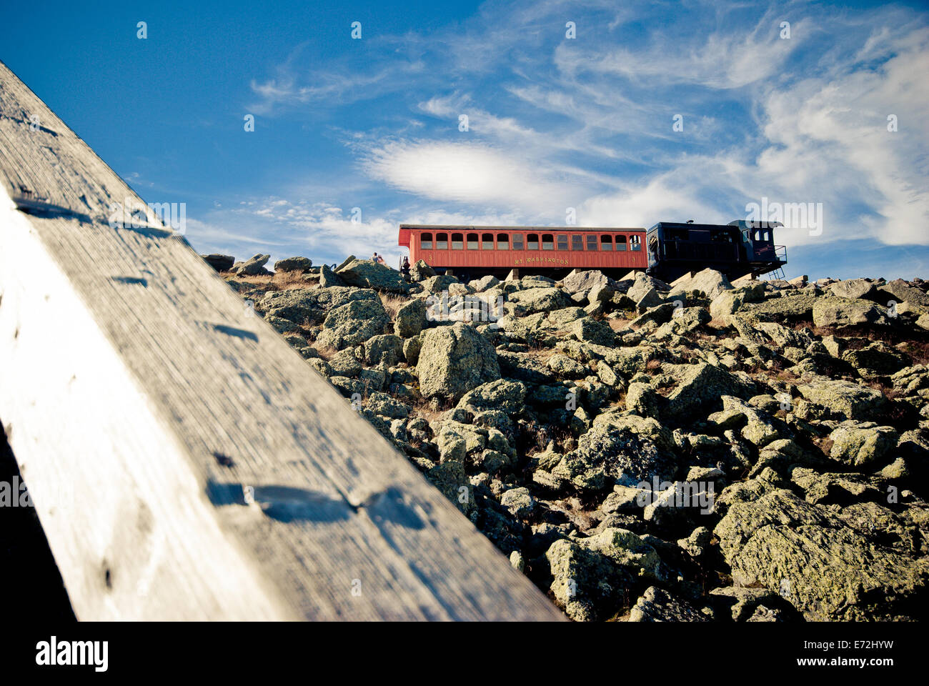 Mount washington cog railway hi-res stock photography and images - Alamy