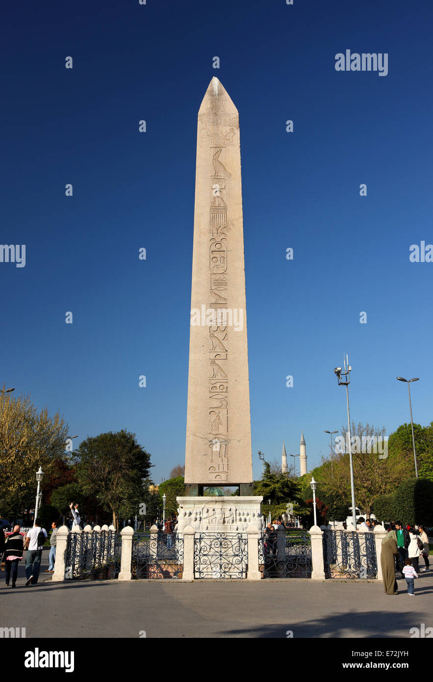 The Obelisk of Theodosius (also known as the "Obelisk of Thutmose III" or "Egyptian Obelisk