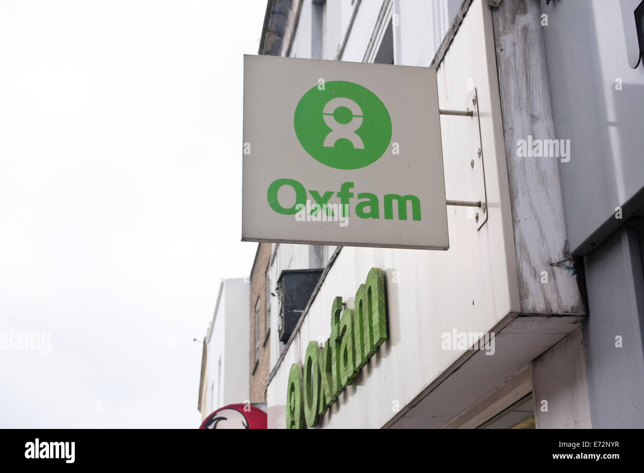 Oxfam Shop Sign Charity Logo Hi Res Stock Photography And Images Alamy