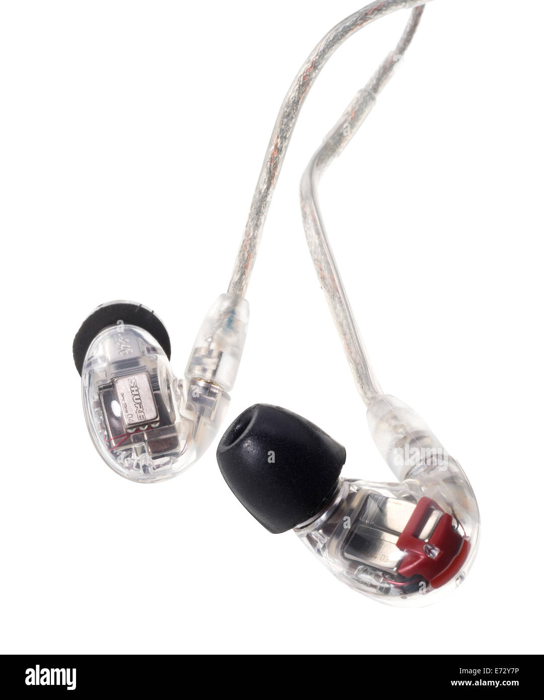 Shure earphones hires stock photography and images Alamy