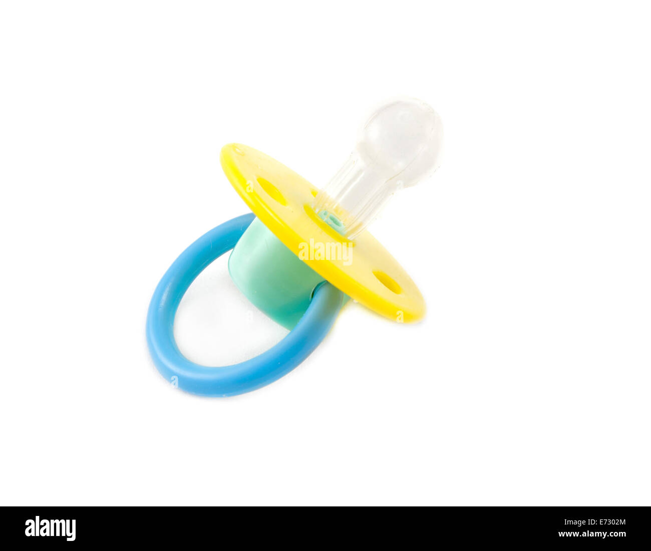 pacifier isolated on white background Stock Photo