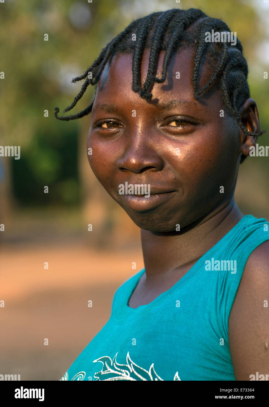Majang Tribe Woman With Traditional Hairstyle Kobown