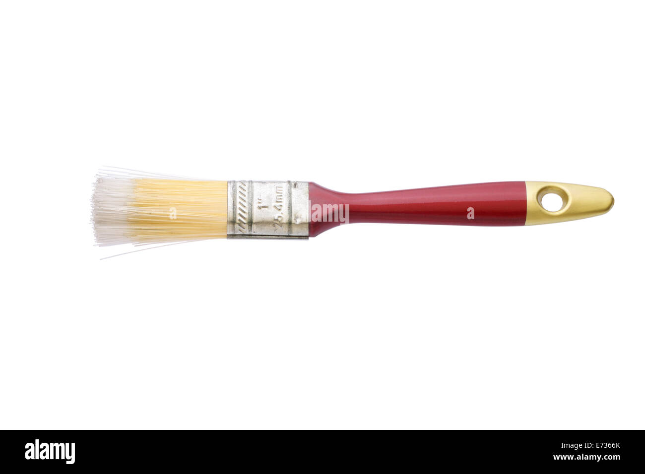 paint brush isolated on white Stock Photo