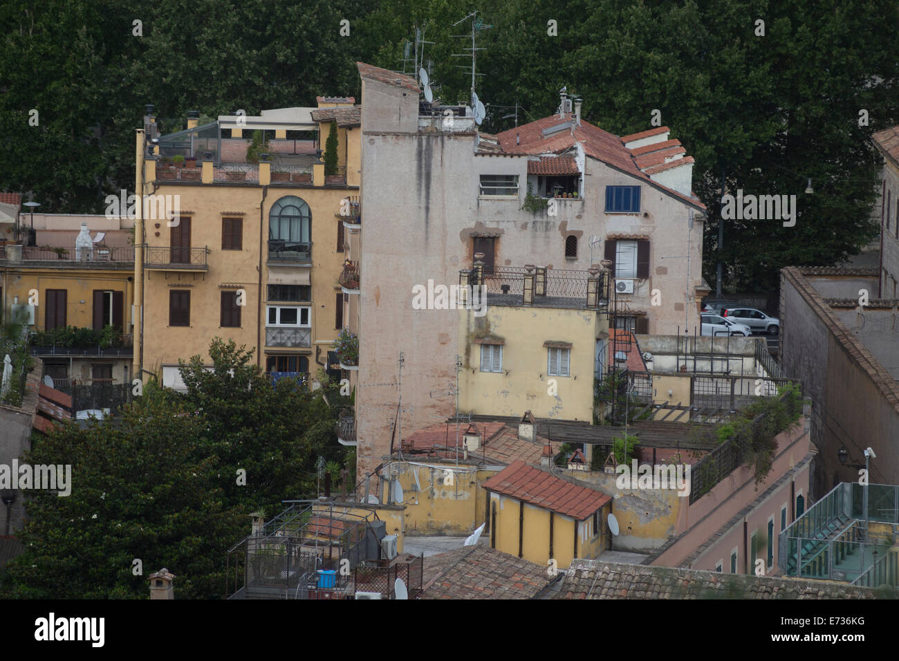 Rome's cityscape Stock Photo