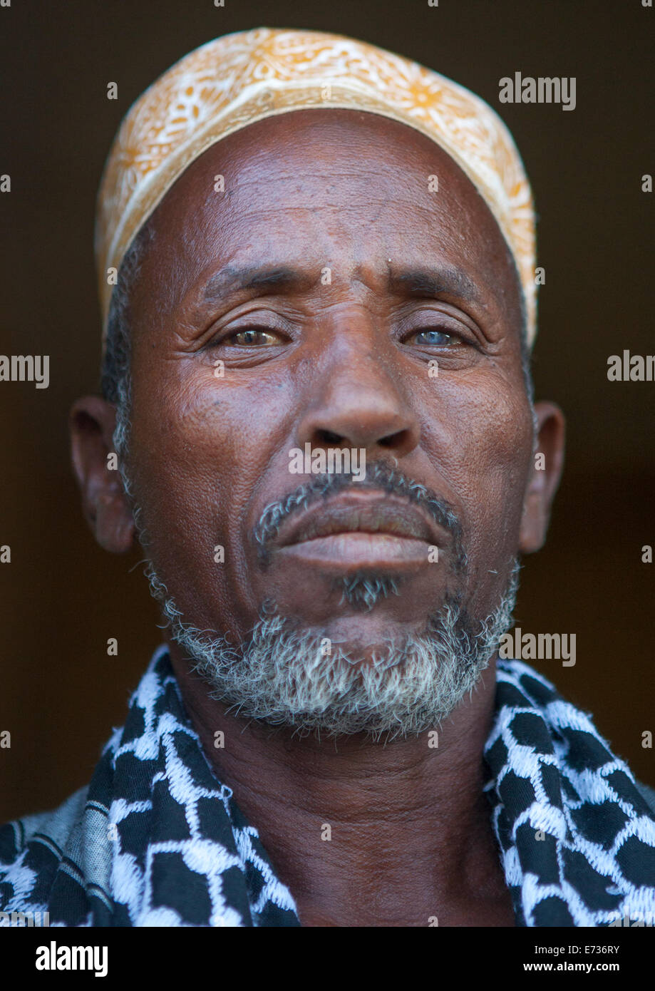 Afar Tribe Elder, Afambo, Afar Regional State, Ethiopia Stock Photo - Alamy