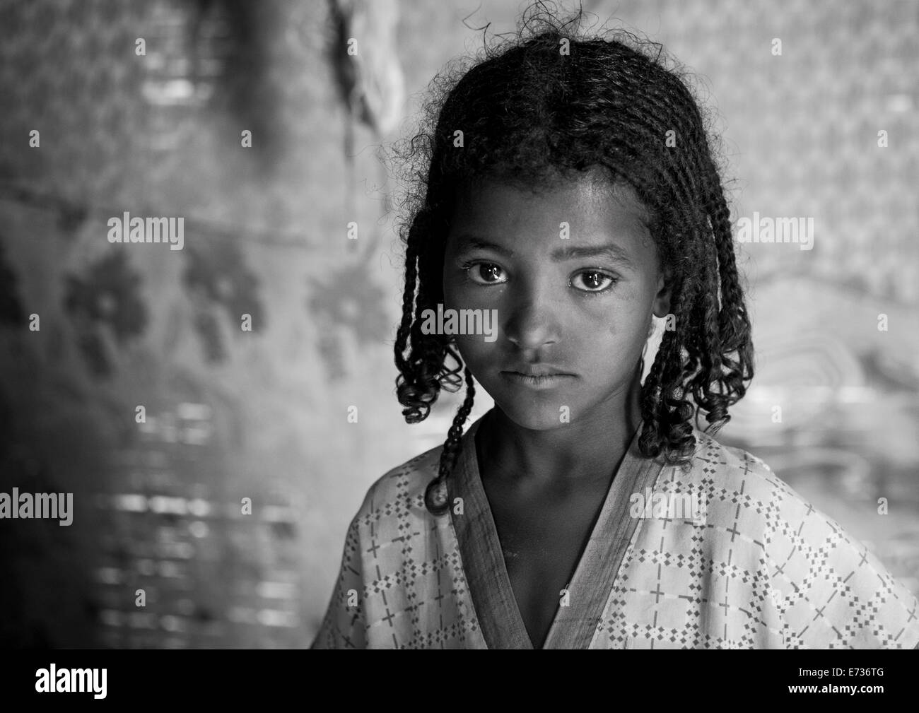 Afar Tribe Girl, Assaita, Afar Regional State, Ethiopia Stock Photo - Alamy