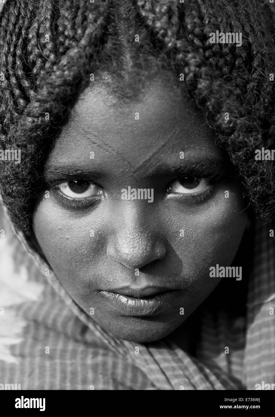 African tribe hair Black and White Stock Photos & Images - Alamy