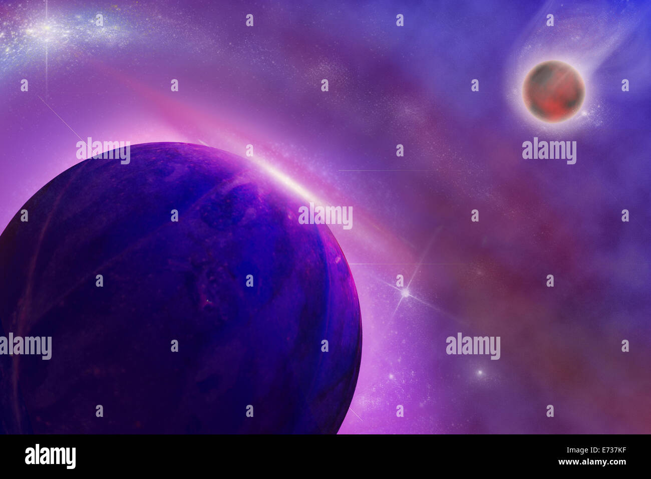 Abstract space star explosion hi-res stock photography and images - Alamy