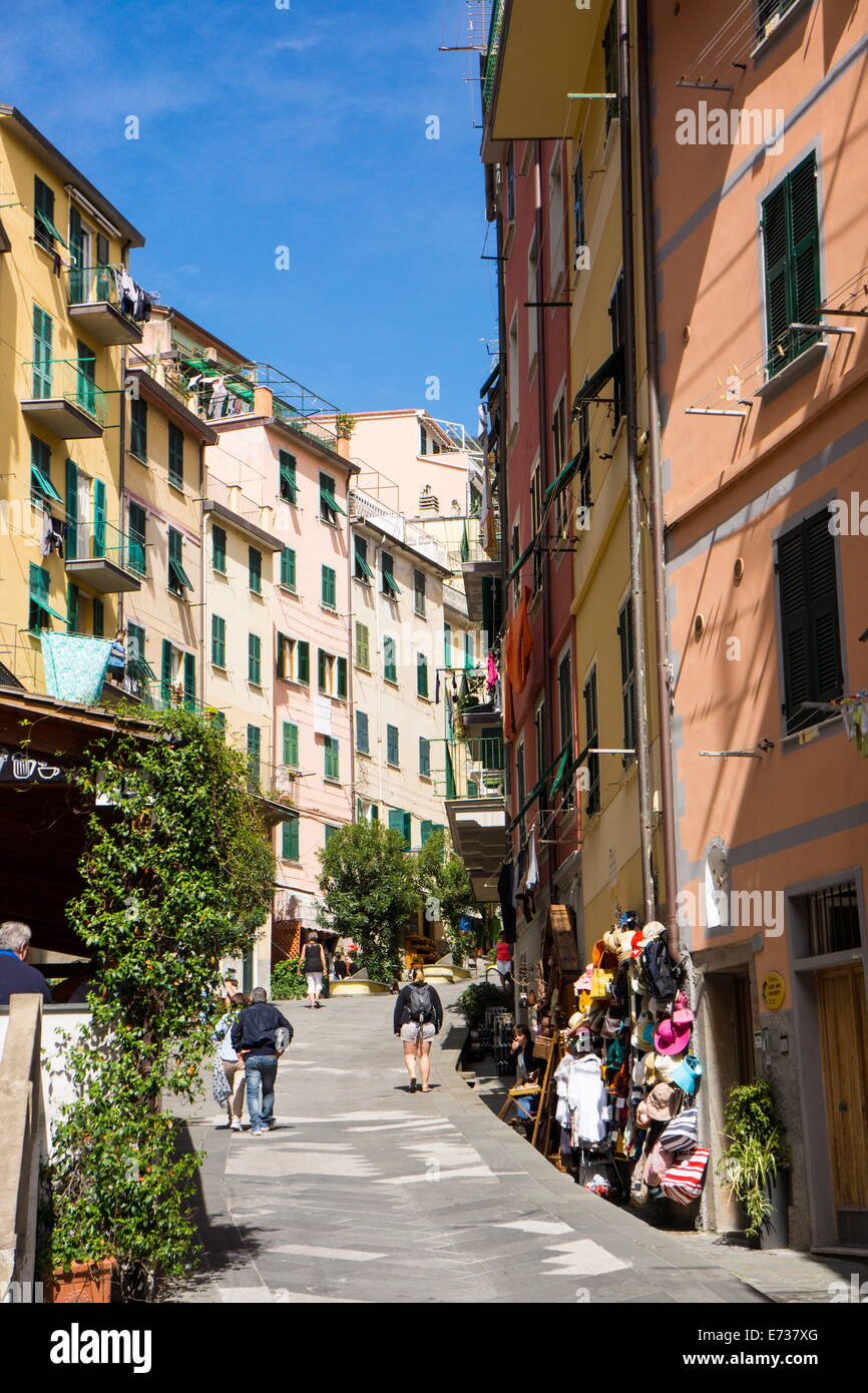 Manarola, Riomaggiore, Cinque Terre, UNESCO World Heritage Site