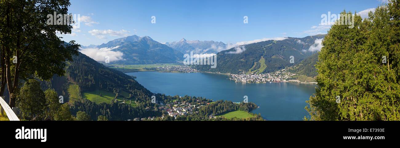 Lake Zell am See, Pinzgau, Salzkammergut, Austria, Europe Stock Photo