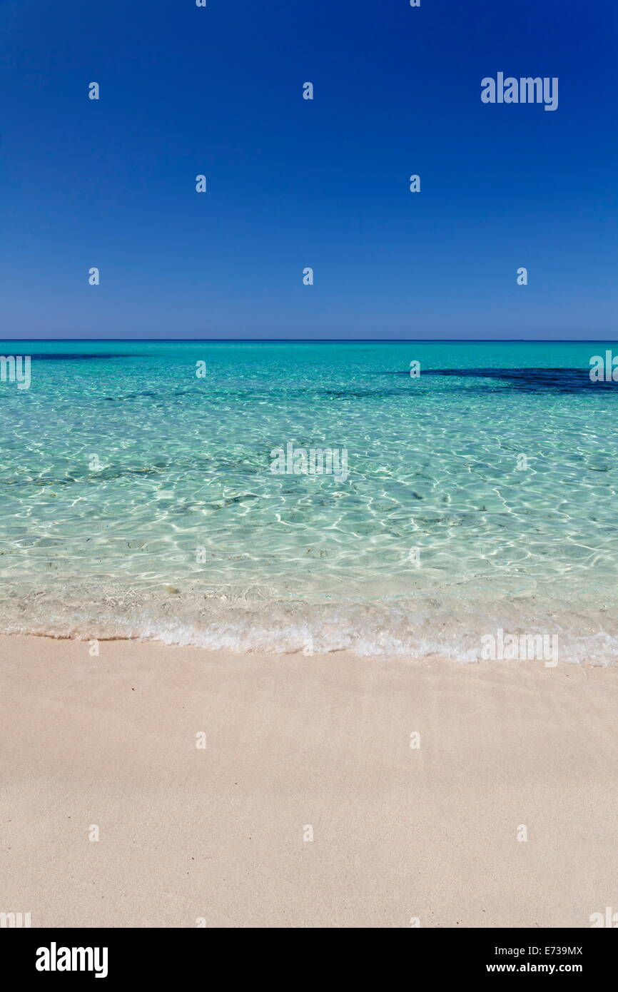 Beach Cala Mesquita, Capdepera, Majorca (Mallorca), Balearic Islands (Islas Baleares), Spain, Mediterranean, Europe Stock Photo