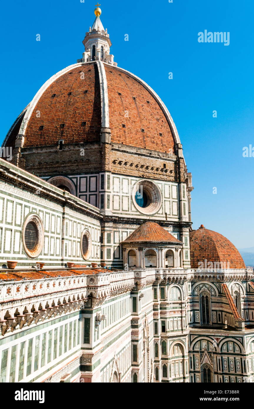 The dome of the Duomo Santa Maria del Fiore, Florence (Firenze), UNESCO ...