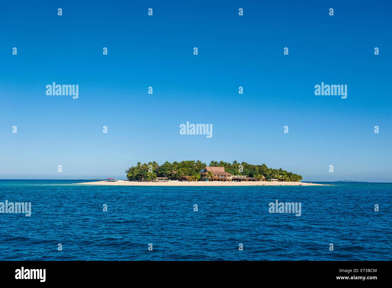 Beachcomber island, Mamanucas Islands, Fiji, South Pacific, Pacific Stock Photo