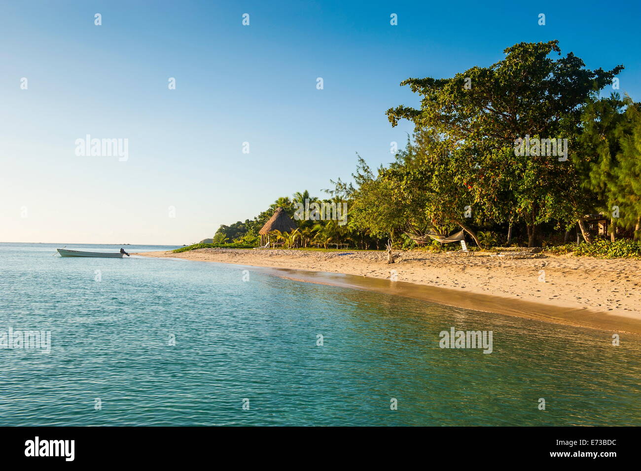 Oarsman Bay, Yasawas, Fiji, South Pacific, Pacific Stock Photo