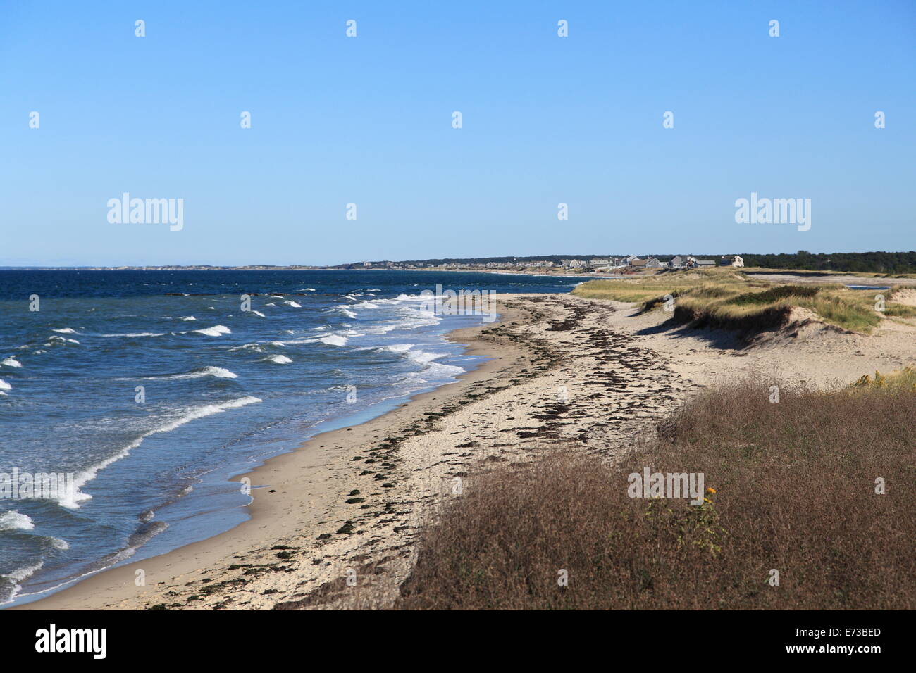 Town Neck Beach, Cape Cod Bay, Sandwich, Cape Cod, Massachusetts, New Stock  Photo - Alamy